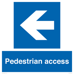 Pedestrian access